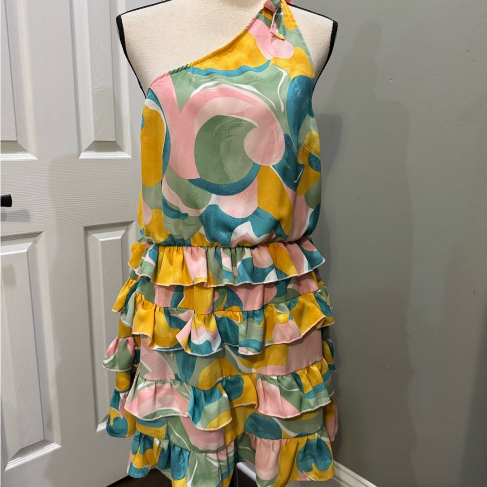 Sunday Vibrant Floral Dress